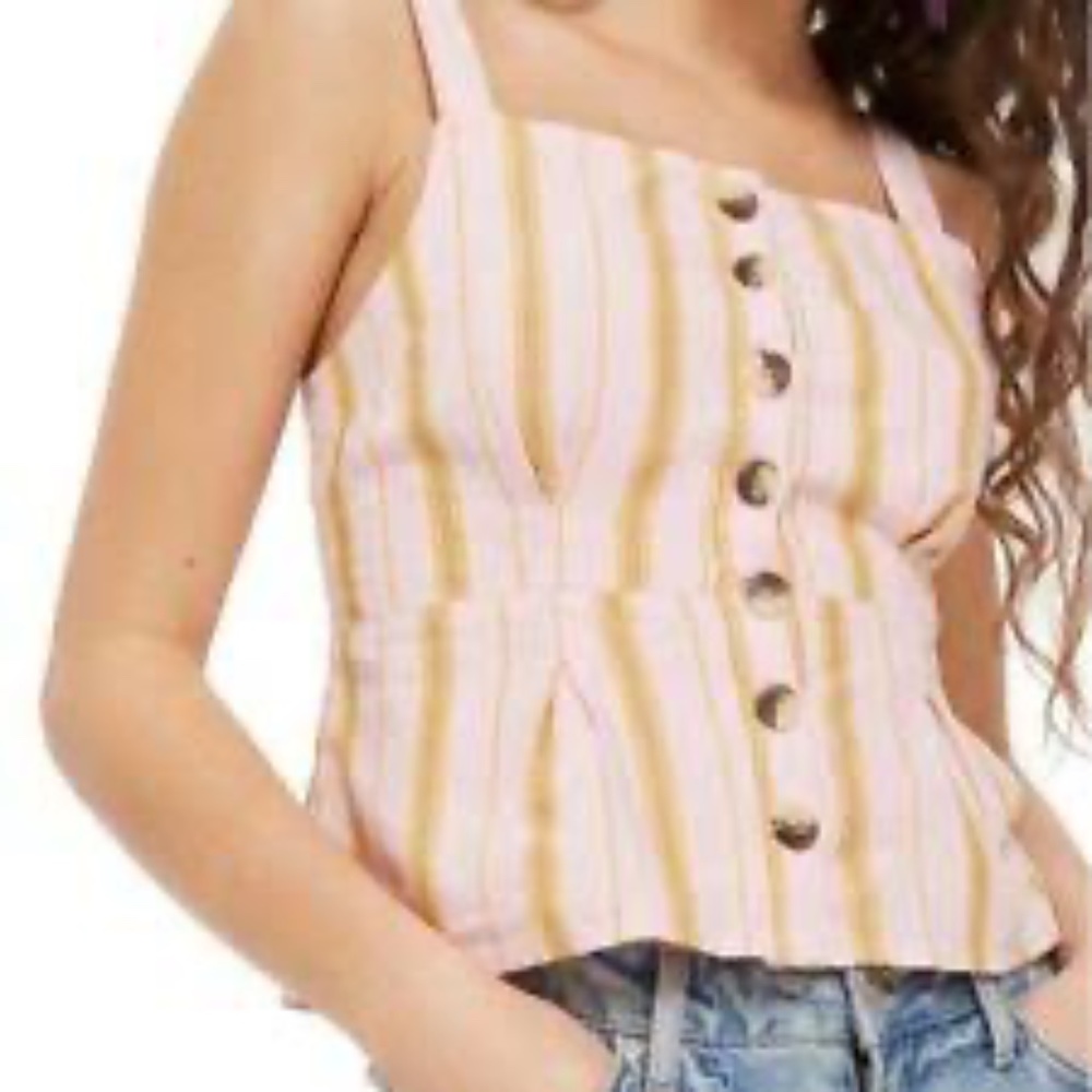 Pink Top-shop tank top